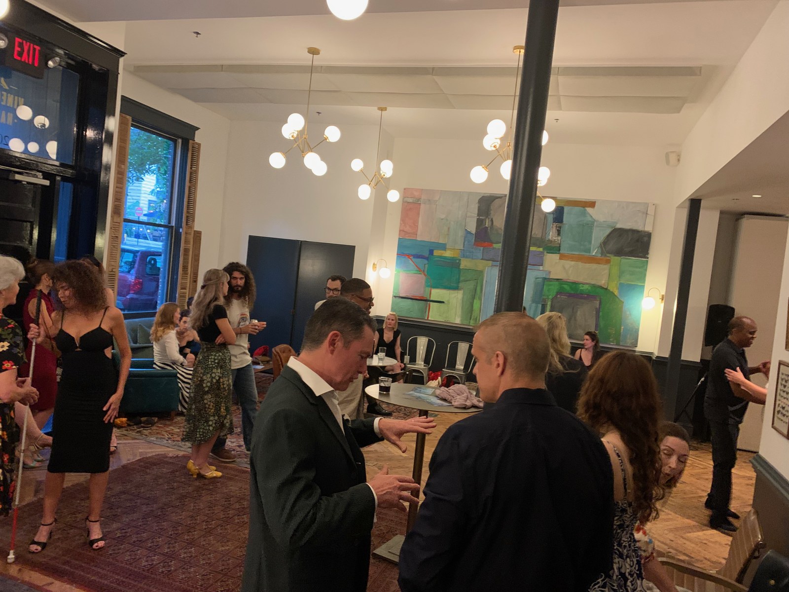 On the social floor
